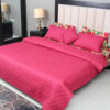 Luxury Brown Microfiber Bed Spread 7 Pieces - Image 13