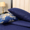 Luxury Brown Microfiber Bed Spread 7 Pieces - Image 9