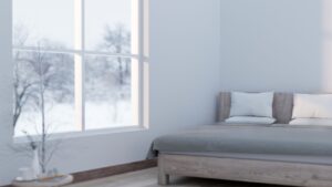 Soft Winter Wool Blanket on a cozy bed for cold nights