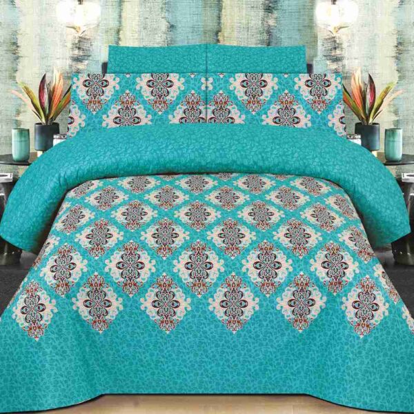 Ironside Grey Poly Cotton - FD Bedsheet Set