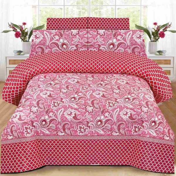 Beauty Bush Poly Cotton - FD Bedsheet Set