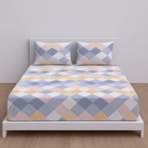 Premium Microfiber Printed Fitted Sheet