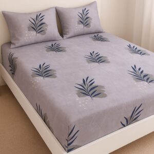 Premium Microfiber Printed Fitted Sheet