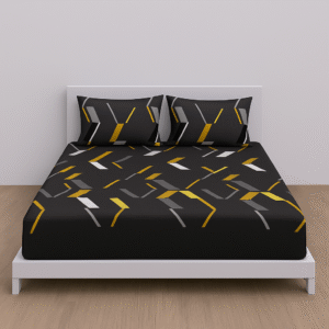 Premium Microfiber Printed Fitted Sheet