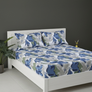 Premium Microfiber Printed Fitted Sheet