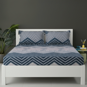 Premium Microfiber Printed Fitted Sheet