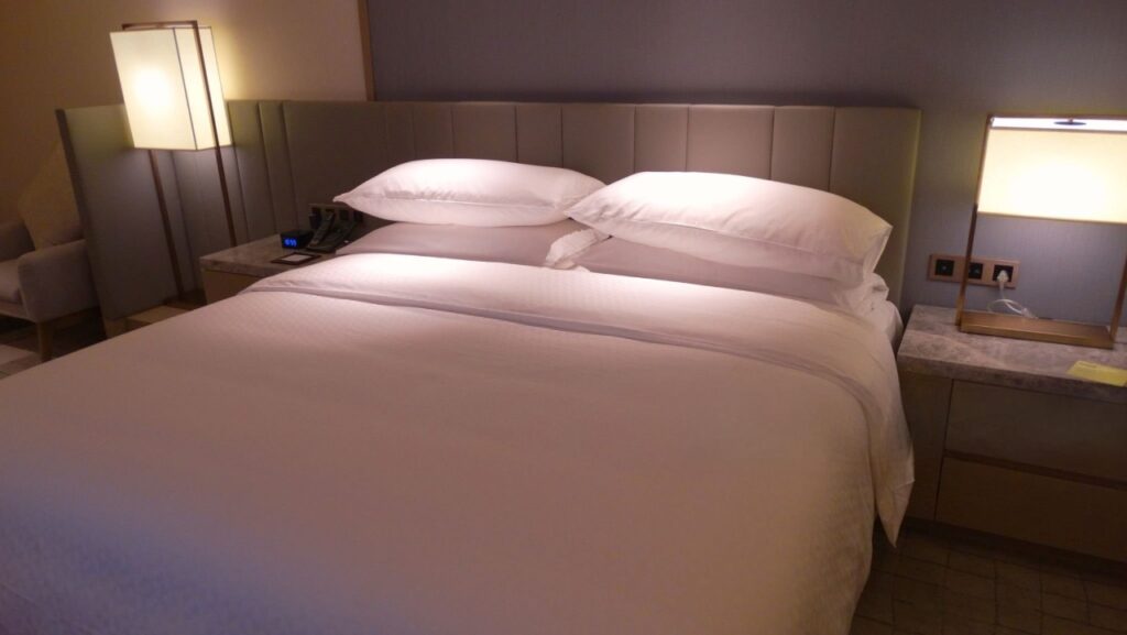 The ultimate reward: the profound peace and freshness of a truly clean bed.