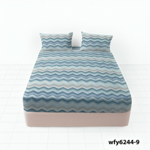 Premium Microfiber Printed Fitted Sheet