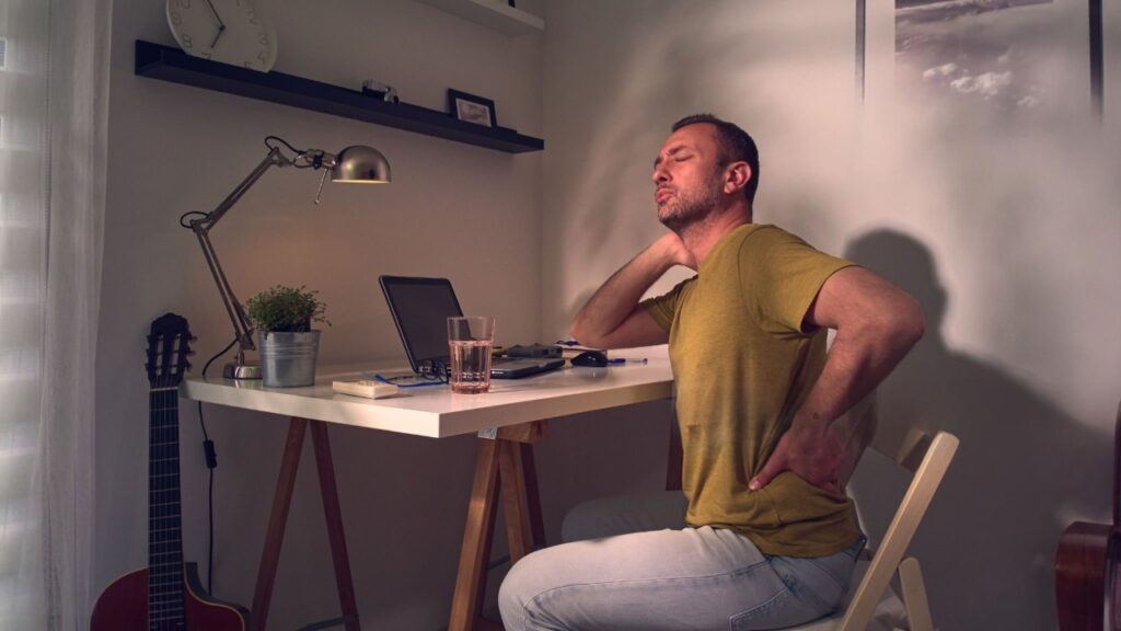 Memory foam perfectly contours to the body's shape, alleviating pressure points at the shoulders and hips.