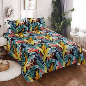 Baltic Sea - King Size Micro Cotton Bed Sheet Set