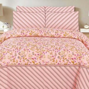 Pink Flare Poly Cotton - FD Bedsheet Set (Copy)