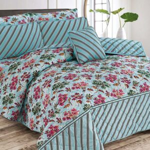 Aqua Island Poly Cotton - FD Bedsheet Set