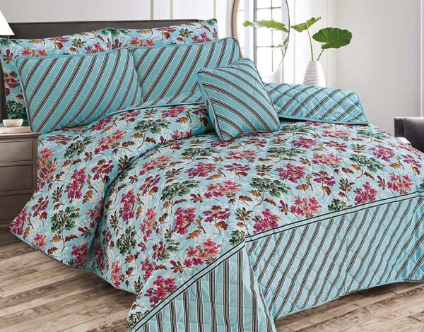 Aqua Island Poly Cotton - FD Bedsheet Set
