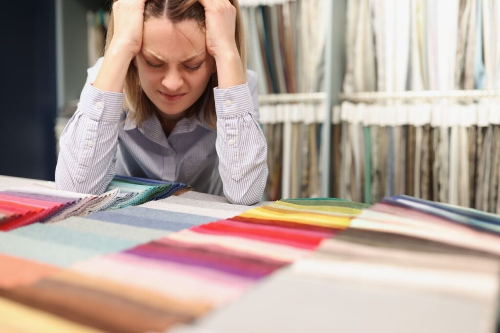 Image: The overwhelming choice in a linen store aisle can be paralyzing without the right knowledge.