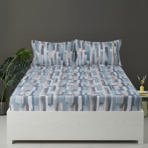 Premium Microfiber Printed Fitted Sheet