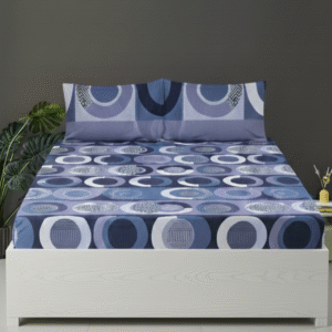 Premium Microfiber Printed Fitted Sheet
