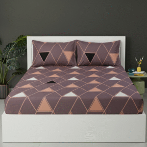 Premium Microfiber Printed Fitted Sheet