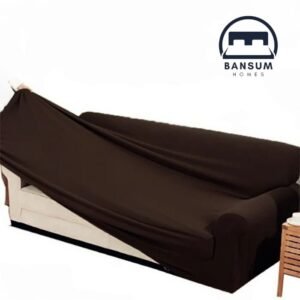 Jersey Sofa Covers - Dark Brown